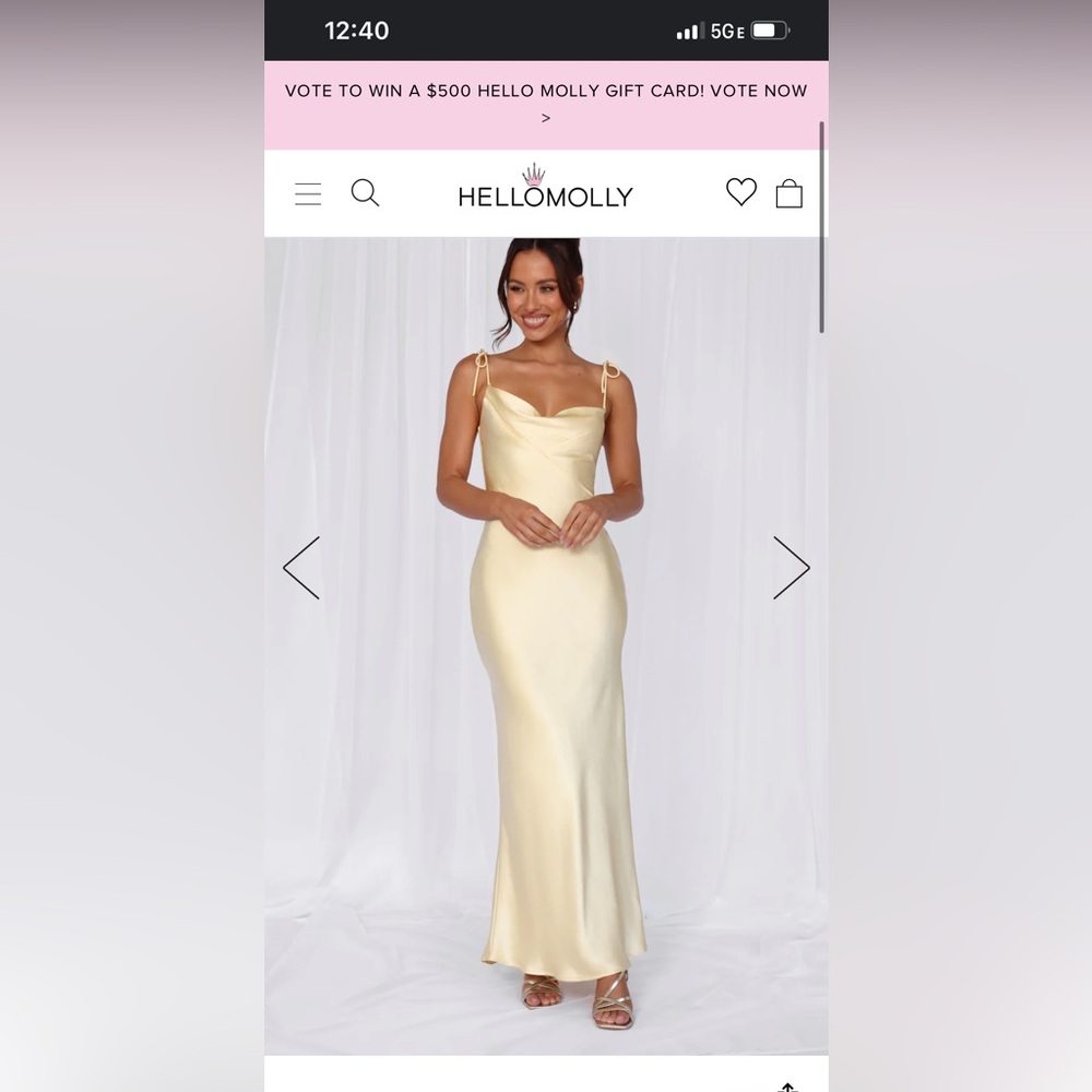 Bridesmaid dress